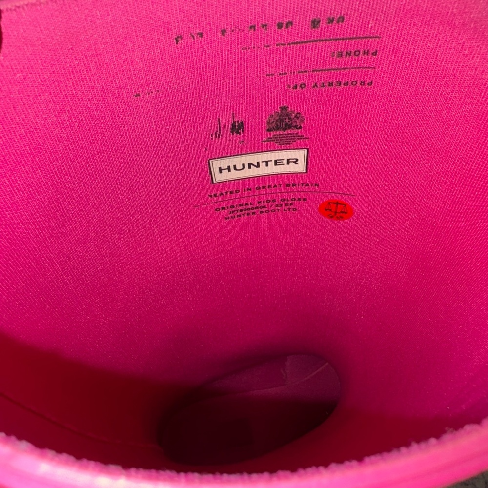 Hunter Pink Rain Boots - Picture 4 of 15